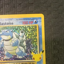 Blastoise 2/102 Pokemon Card - Celebrations 25th Anniversary - NM - Image 3