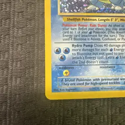 Blastoise 2/102 Pokemon Card - Celebrations 25th Anniversary - NM - Image 5