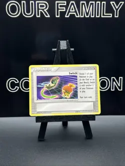 Switch Trainer 6/8 Trading Figure Game Pokemon Card - Image 1