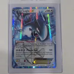 Lugia EX 102/113 Plasma Storm Ultra Rare Holo 180 HP Pokemon Card - Image 1