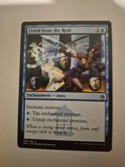 1x Freed from the Real - MTG Magic the Gathering - Masters 25 NM x1 - Image 1