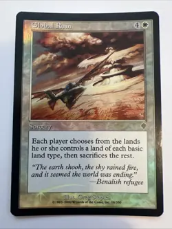 MTG Magic the Gathering Global Ruin (18/356) Invasion FOIL - Image 1
