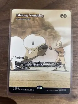 Lifelong Friendship -Full Art- Avatar Last Airbender Eternal TLA TLE 48 mtg NM/M - Image 1