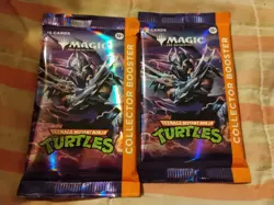 MTG Booster Pack Teenage Mutant Ninja Turtles - Collector Booster Pack New X2 - Image 1