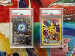 Pokemon Card Lot PSA Lot Crown Zenith Pikachu Etc Fire - Image 1