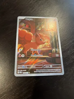 Pokemon TCG Mega Evolutions Vulpix 138/132 IR Illustration Rare - Image 2