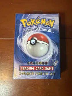 Pokemon Base Set 2 Player Starter Set Theme Deck Machamp Holo Factory Sealed - Image 1