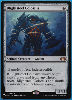 Blightsteel Colossus (The List) Double Masters PLD CARD (500728) ABUGames - Image 1