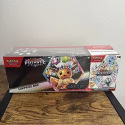 Pokemon TCG Scarlet & Violet Prismatic Evolutions Surprise Box/Booster Bundle - Image 1