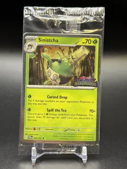 Sinistcha 022/167 Twilight Masquerade Best Buy Promo Sealed Pokemon TCG - NM - Image 1
