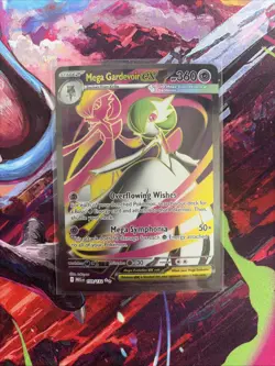 Pokemon TCG Mega Evolution Mega Gardevoir Ex 159/132 Ultra Rare Holo NM Full Art - Image 1