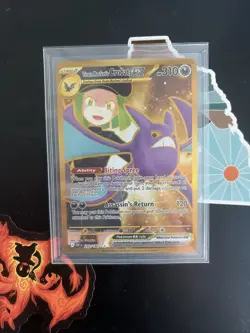 Pokemon Team Rocket's Crobat EX 242/182 Destined Rivals Holo Hyper Rare 310HP - Image 1