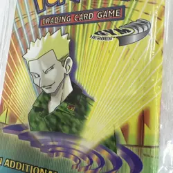 Pokemon TCG Gym Heroes Unlimited Booster Pk Lt Surge WOTC 1999 SEALED Excellent - Image 3