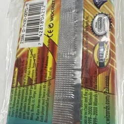 Pokemon TCG Gym Heroes Unlimited Booster Pk Lt Surge WOTC 1999 SEALED Excellent - Image 5