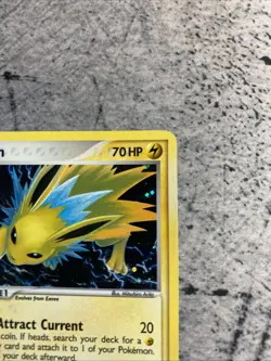 Pokemon TCG 2005 Jolteon Unseen Forces Holo Rare 8/115 - Image 5