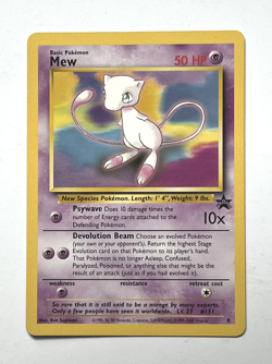 1999-2000 Pokemon MEW Black Star Promo #8 Regular Non-Holo NM++ - Image 1