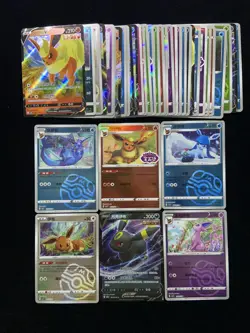 2025 Pokemon TCG S-Chinese Flareon Umbreon Espeon Master Ball Holo Lot*41 ER08 - Image 2