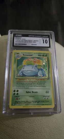 ✨✨ CGC 10 Pristine Venusaur Pokemon 003/034 Venusaur & Lugia Ex Deck Holo - Image 2