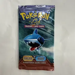 Sealed Pokemon EX Team Magma Vs Team Aqua Booster Pack SHARPEDO ART - Image 1