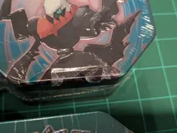 Pokemon TCG: Mighty Mysterious Tin Darkrai - Sealed Lot of 5 - Image 4