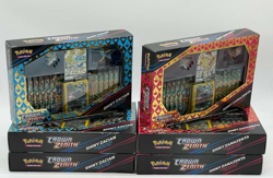 Lot of (6) Pokemon TCG Shiny Zacian & Zamazenta Premium Figure Colelction Boxes - Image 1