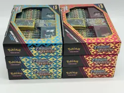 Lot of (6) Pokemon TCG Shiny Zacian & Zamazenta Premium Figure Colelction Boxes - Image 5