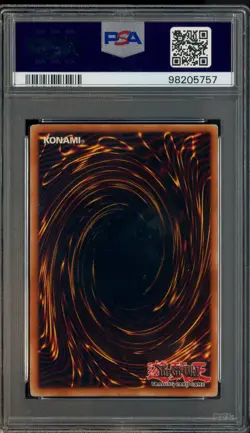 2005 Yu-Gi-Oh! 1st Edition Elemental Energy #EN037 Pot of Avarice PSA 6 - Image 2