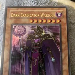YUGIOH DARK ERADICATOR WARLOCK SD6-EN001 ULTRA 1ST EDITION NM - Image 3
