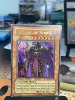 Yu-gi-oh Dark Eradicator Warlock Spellcaster's Judgment 1st Edition - Image 1