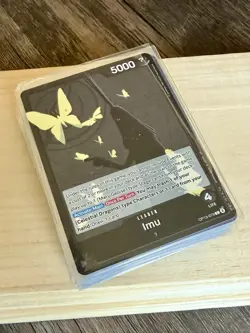 TOP META Black Imu Deck One Piece TCG - OP13-079 Leader - TOURNAMENT READY - Image 1