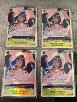 Jewelry Bonney X4 SR OP13-108 English ONE PIECE playset - NM! - Image 1