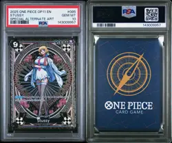 Stussy SR a Fist of Divine Speed One Piece OP07-085 PSA 10 - Image 3