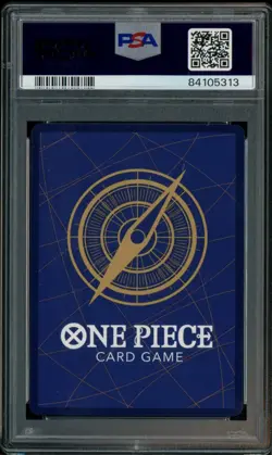 2022 One Piece OP01 Pre-Errata #047 Trafalgar Law Alternate Art PSA 10 - Image 2