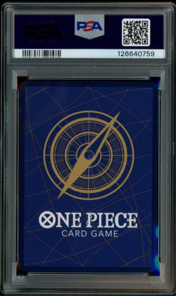 2022 One Piece OP01 EN Pre-Errata #102 Jack Alternate Art PSA 10 GEM MINT - Image 2