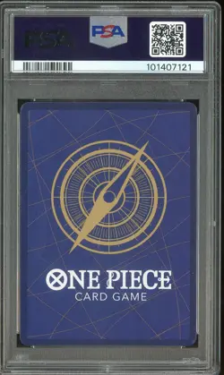 2024 One Piece OP07 #010 Trafalgar Law Treasure Rare PSA 10 GEM MINT - Image 2
