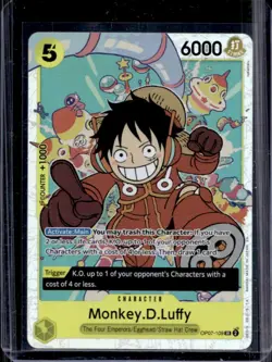 2024 One Piece 500 Years in the Future Monkey.D.Luffy Super Rare #OP07-109 - Image 1