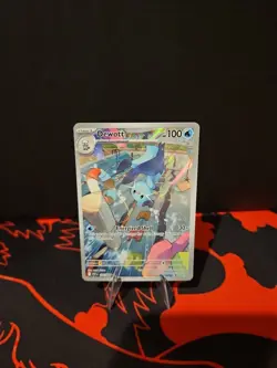 Pokemon Card Dewott 106/086 White Flare Illustration Rare Near Mint - Image 1