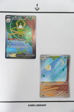 Spidops ex 243/198 + Tarountula 199/198 + Scyther Connecting Art Card Lot - Image 1