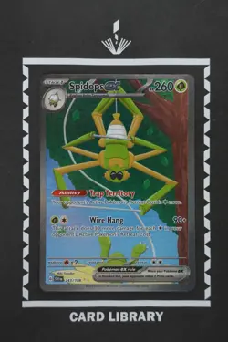 Spidops ex 243/198 + Tarountula 199/198 + Scyther Connecting Art Card Lot - Image 3