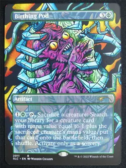 Birthing Pod Borderless - SLC - Mtg Card #4K2 - Image 1