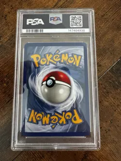 Pokemon Charizard Base Set Holo Rare PSA 7 4/102 1999 English Dragon Card - Image 2