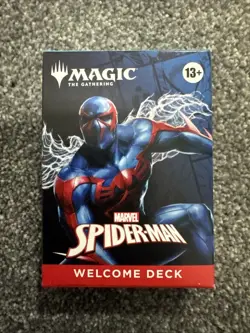 BLUE MTG Marvel Spider-man Welcome Deck - SDCC 2025 Magic The Gathering - Image 1