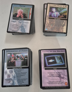 Babylon 5 CCG Lot of Deluxe Expansion Cards 554 Cards Precedence - Image 2