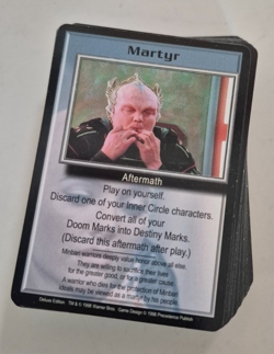 Babylon 5 CCG Lot of Deluxe Expansion Cards 554 Cards Precedence - Image 3