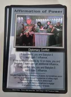 Babylon 5 CCG Lot of Deluxe Expansion Cards 554 Cards Precedence - Image 5