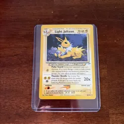 Pokemon TCG Light Jolteon Neo Destiny Card 48/105 Unlimited - Image 1