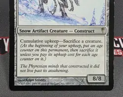 MTG Phyrexian Soulgorger- DAMAGED -Coldsnap Magic the Gathering Card #141 - Image 4