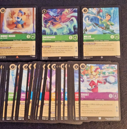 88x Disney Lorcana Winterspell Card Lot ( Legendary Rare Common Uncom. See Pics) - Image 3
