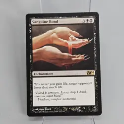 MTG Magic the Gathering Card 112/249 Sanguine Bond M14 LP - Image 2
