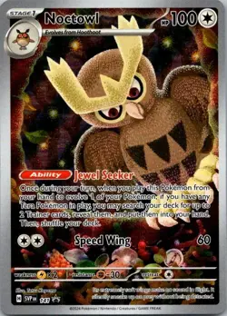Pokemon TCG Noctowl 141 Sv: Scarlet & Violet Promo Cards Holo NM (SKU 1-2) - Image 1
